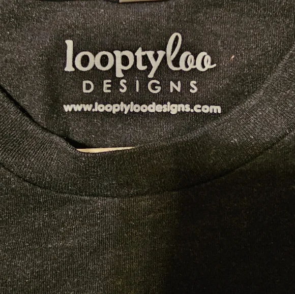 Loopty Loo Unisex "Good Vibes" Graphic T-Shirt - Picture 4 of 5